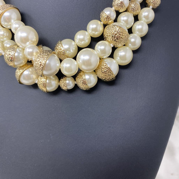 WOMEN'S NECKLACE gold cream