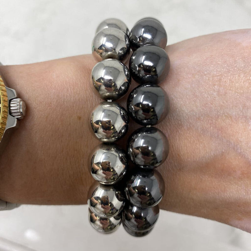 WOMEN'S BRACELET silver grey