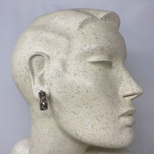 WOMEN'S EARRINGS gold grey