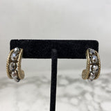 WOMEN'S EARRINGS gold grey