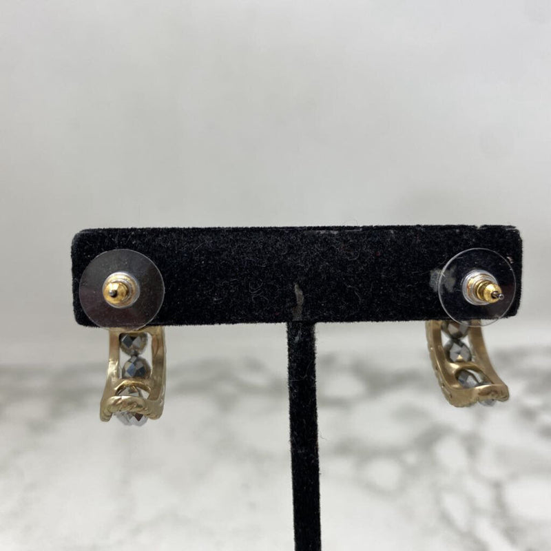 WOMEN'S EARRINGS gold grey