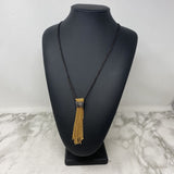 STELLA & DOT WOMEN'S NECKLACE gold black