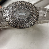 CHICOS WOMEN'S BELT silver S/M