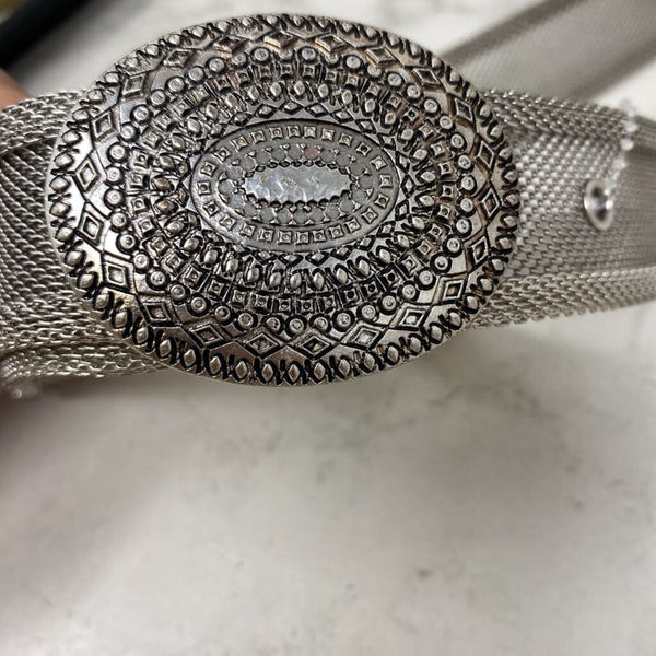 CHICOS WOMEN'S BELT silver S/M