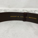 CHICOS WOMEN'S BELT brown gold M/L