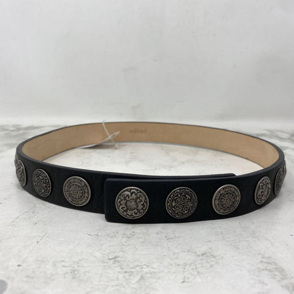 WILFRED WOMEN'S BELT black silver S