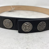 WILFRED WOMEN'S BELT black silver S