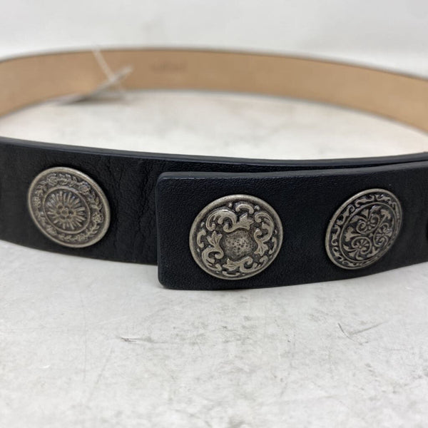 WILFRED WOMEN'S BELT black silver S
