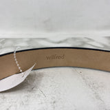 WILFRED WOMEN'S BELT black silver S