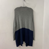 MADEWELL WOMEN'S CARDIGAN grey navy mix L