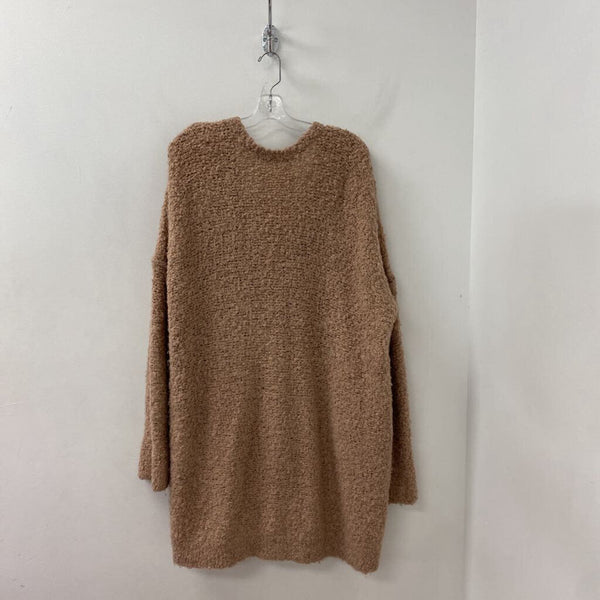 FREE PEOPLE WOMEN'S CARDIGAN pink L