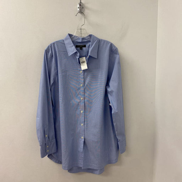 Banana Republic WOMEN'S BLOUSE/SHIRT blue L