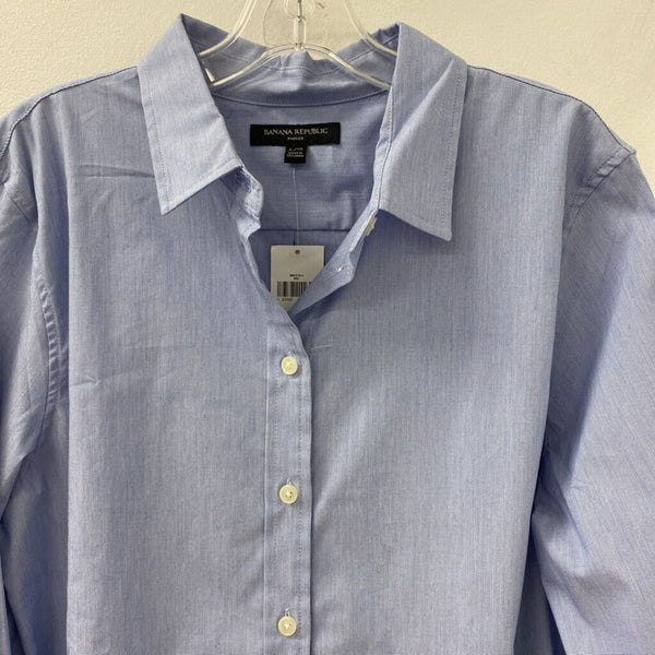 Banana Republic WOMEN'S BLOUSE/SHIRT blue L