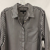 Banana Republic WOMEN'S BLOUSE/SHIRT black white mix L