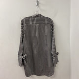 Banana Republic WOMEN'S BLOUSE/SHIRT black white mix L