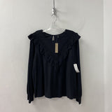 J CREW WOMEN'S TOP black L