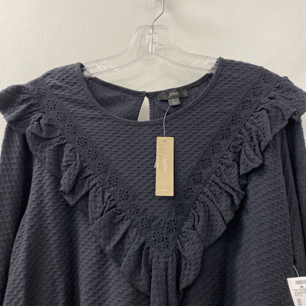 J CREW WOMEN'S TOP black L