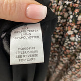 WOMEN'S DRESS black pink white mix M