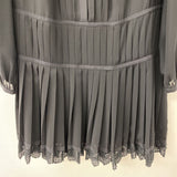 TORY BURCH WOMEN'S DRESS black 10