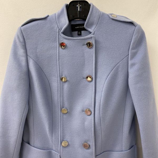 KAREN MILLEN WOMEN'S COAT blue 4