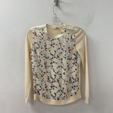 TORY BURCH WOMEN'S TOP cream mix XS