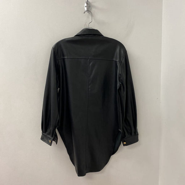 by swan WOMEN'S TOP black M/L