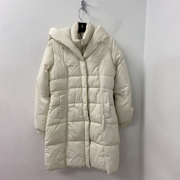 SUZY SHIER WOMEN'S COAT cream L