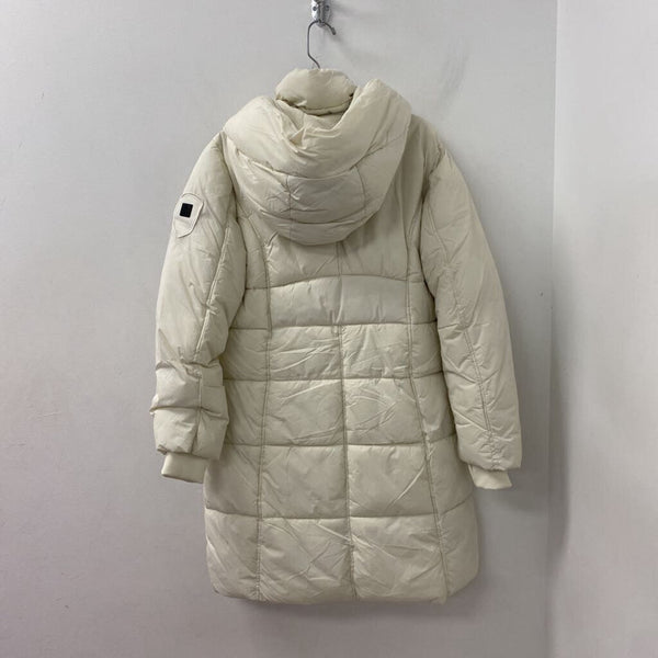 SUZY SHIER WOMEN'S COAT cream L