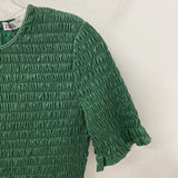 ZARA WOMEN'S TOP green XS
