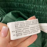 ZARA WOMEN'S TOP green XS