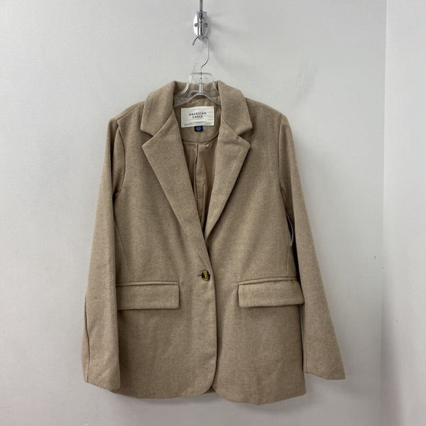 AMERICAN EAGLE WOMEN'S BLAZER/JACKET oatmeal S