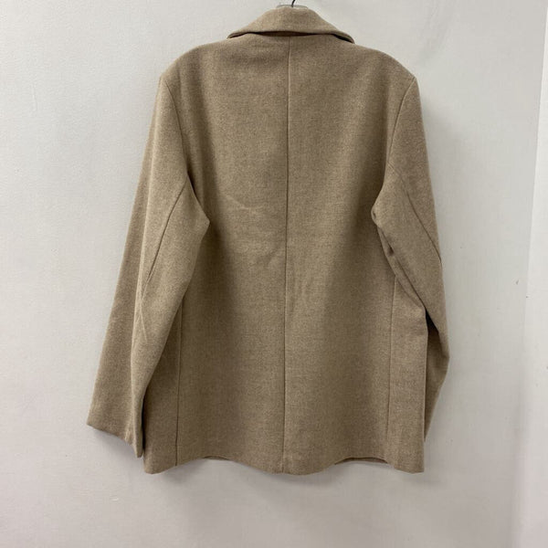 AMERICAN EAGLE WOMEN'S BLAZER/JACKET oatmeal M