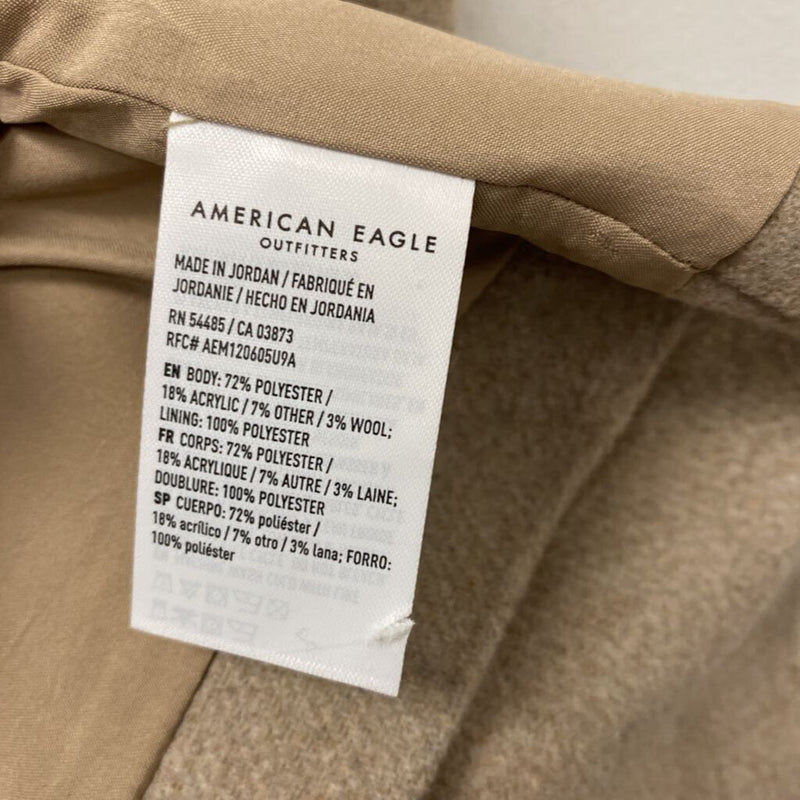 AMERICAN EAGLE WOMEN'S BLAZER/JACKET oatmeal M