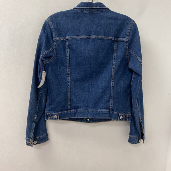 H&M WOMEN'S DENIM JACKET blue 10