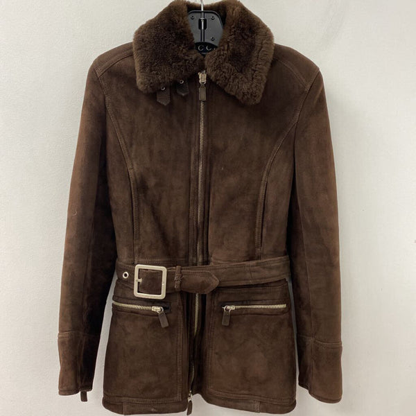 GUCCI WOMEN'S COAT brown XS/40