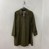 M&S WOMEN'S COAT olive green 14