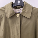 M&S WOMEN'S COAT olive green 14