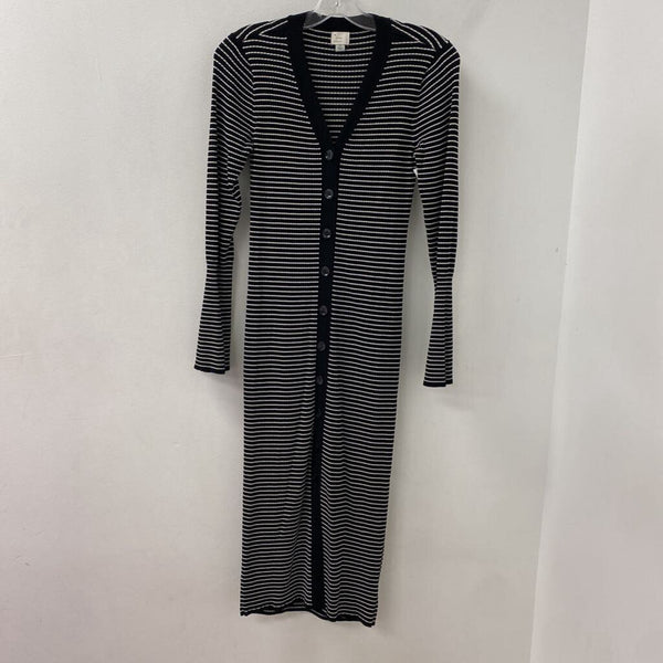 A NEW DAY WOMEN'S ACTIVE DRESS black white mix S