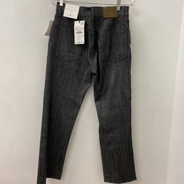 ZARA WOMEN'S JEANS charcoal 6