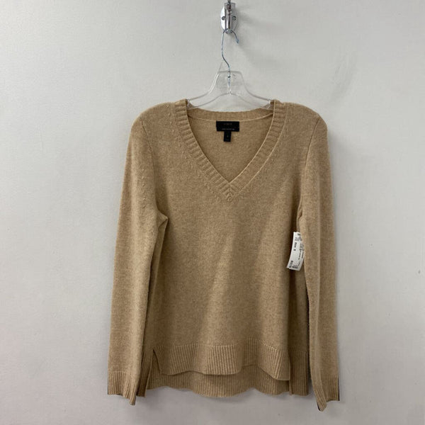 J CREW WOMEN'S SWEATER tan S