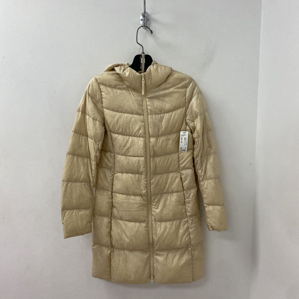 UNIQLO WOMEN'S COAT cream XS