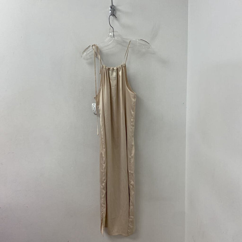 t line WOMEN'S DRESS champagne S/M