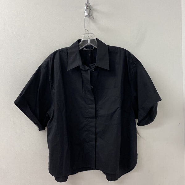 ZARA WOMEN'S BLOUSE/SHIRT black M