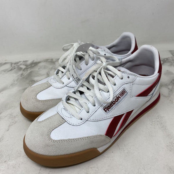 REEBOK WOMEN'S SNEAKERS white burgundy mix 38.5