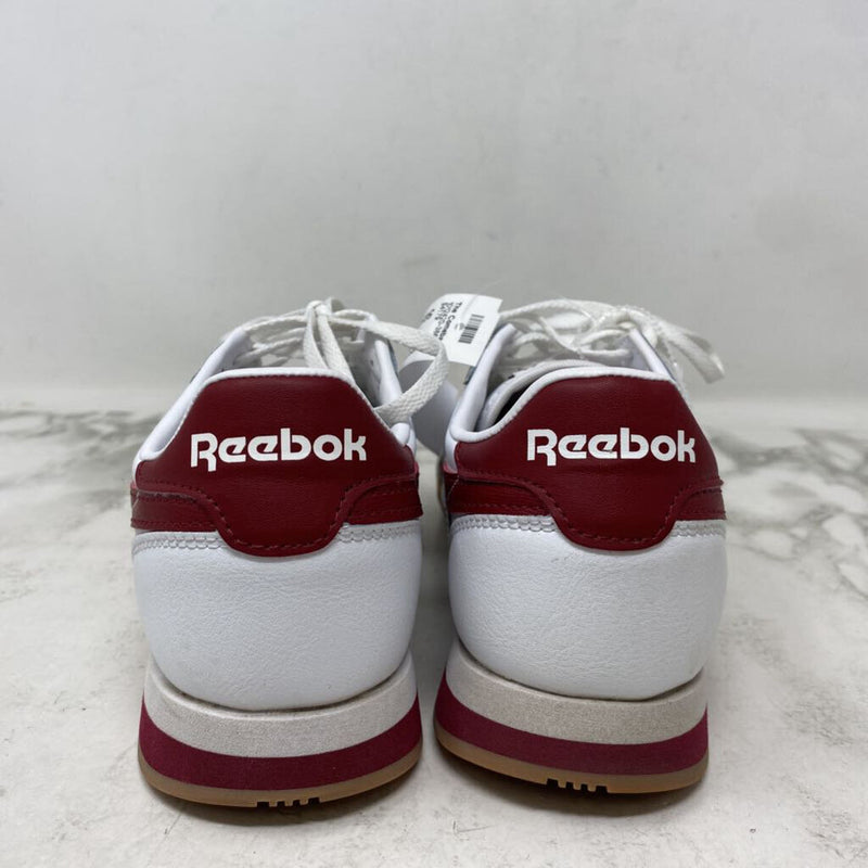 REEBOK WOMEN'S SNEAKERS white burgundy mix 38.5