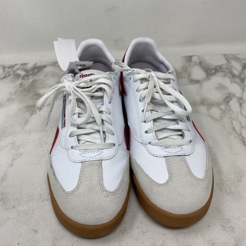 REEBOK WOMEN'S SNEAKERS white burgundy mix 38.5