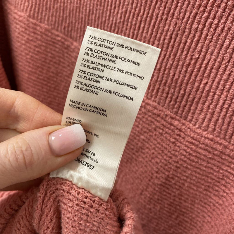 FREE PEOPLE WOMEN'S SWEATER pink S