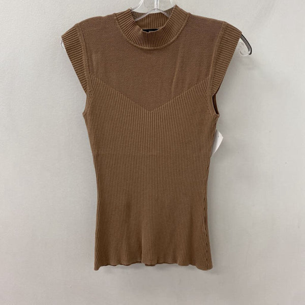 RW&CO WOMEN'S TOP brown S