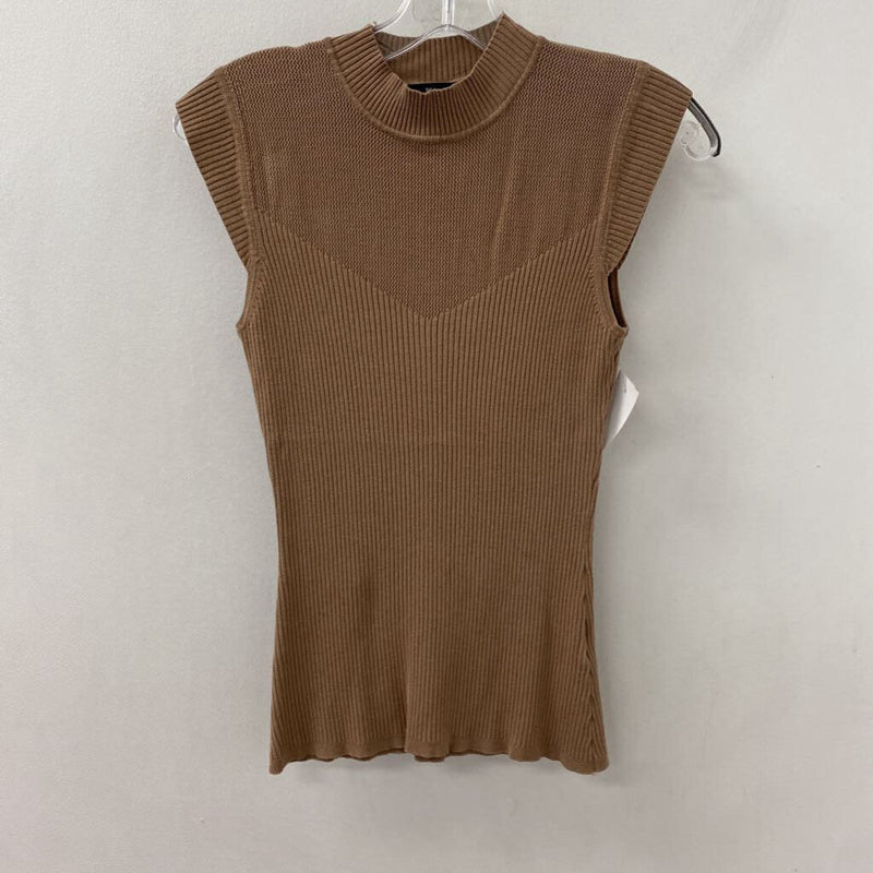 RW&CO WOMEN'S TOP brown S
