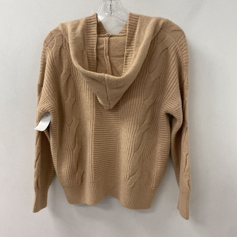 WOMEN'S SWEATER tan XS